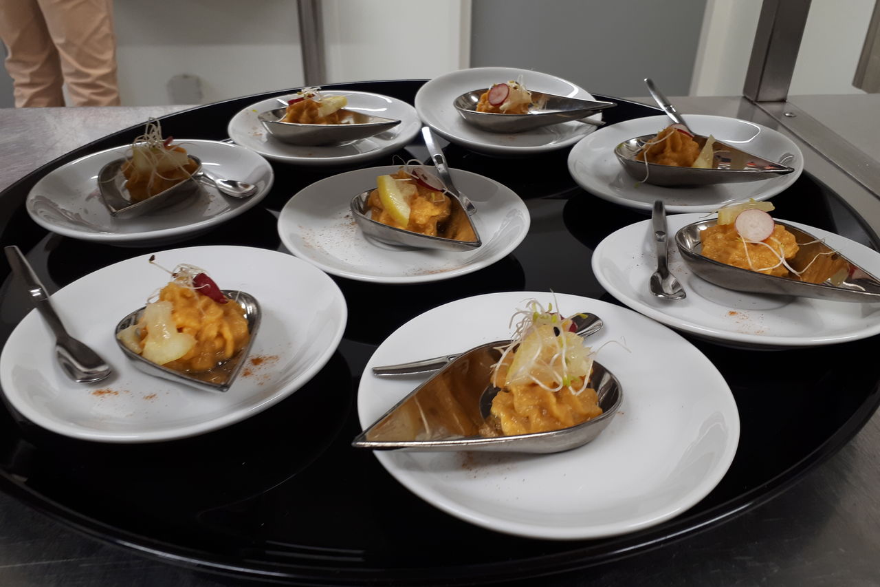 patate douce au haddock fumé