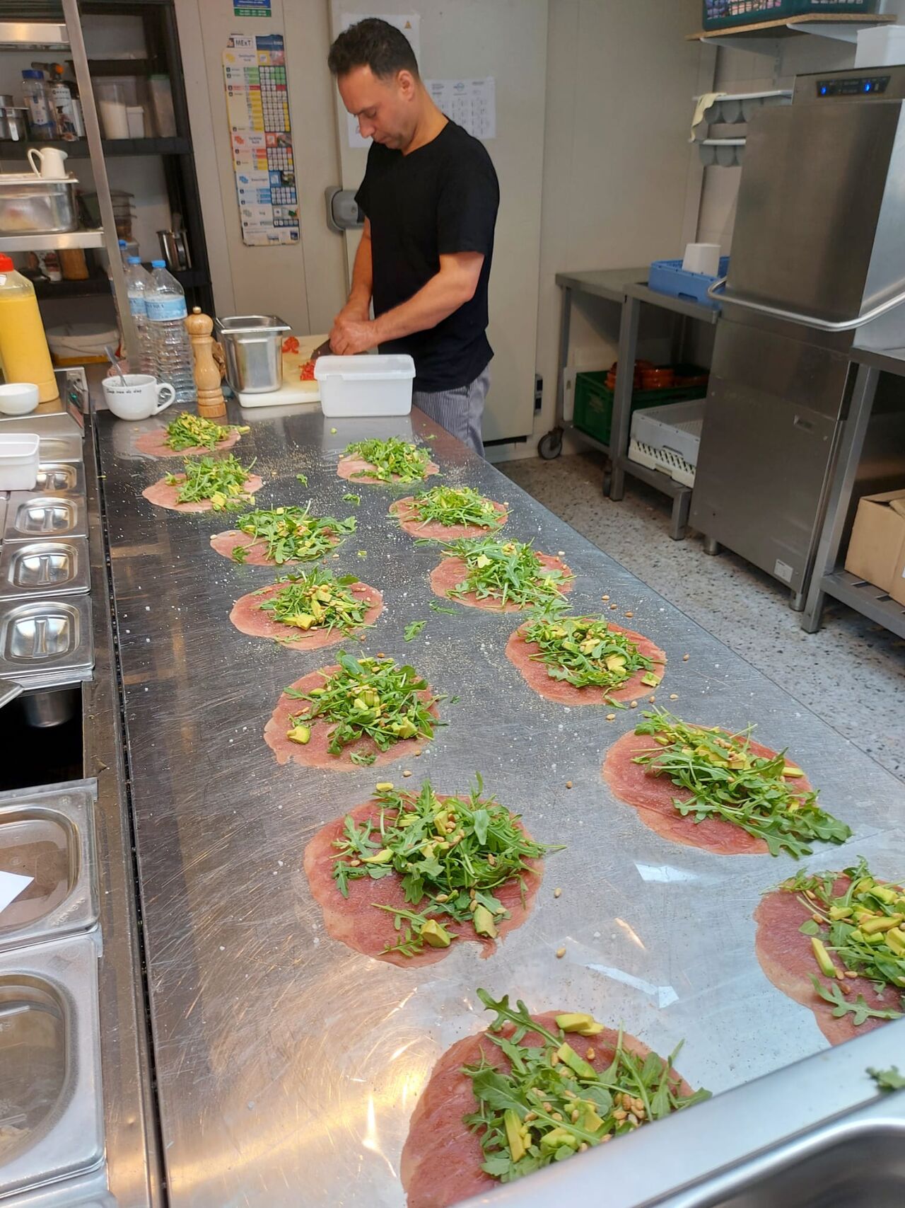 Onze sous-chef ah werk
