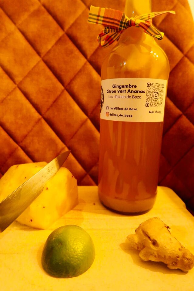Gingembre Citron Vert Ananas