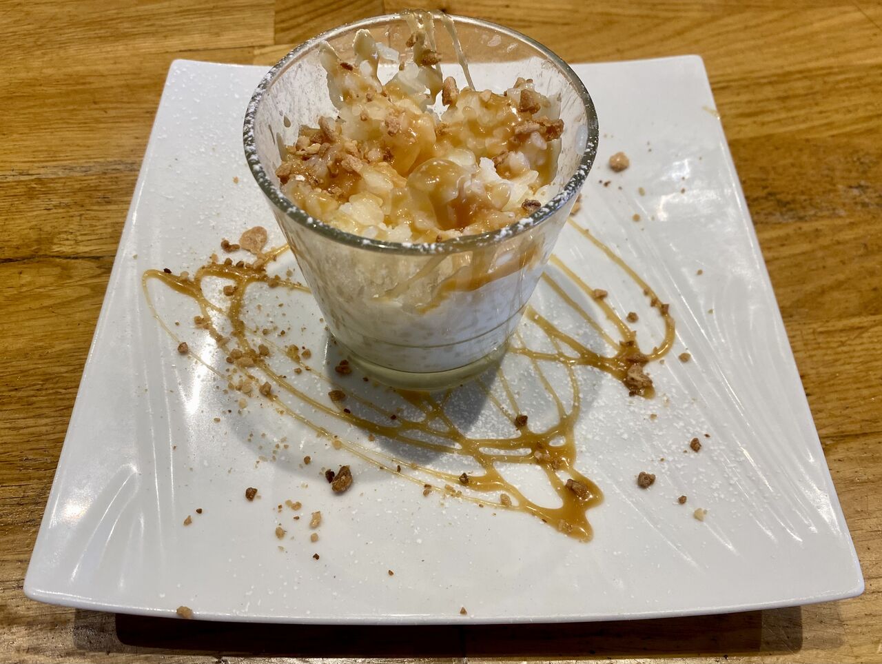 Riz au lait au caramel 