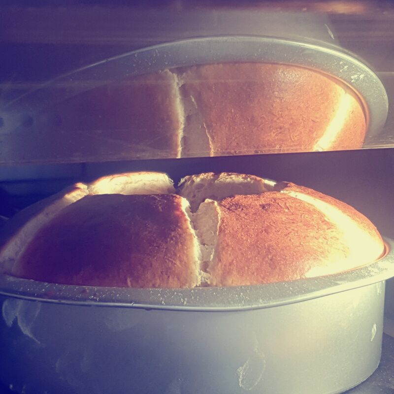 Brioche (cuisson en cours)