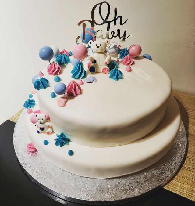 Gâteau baby shower