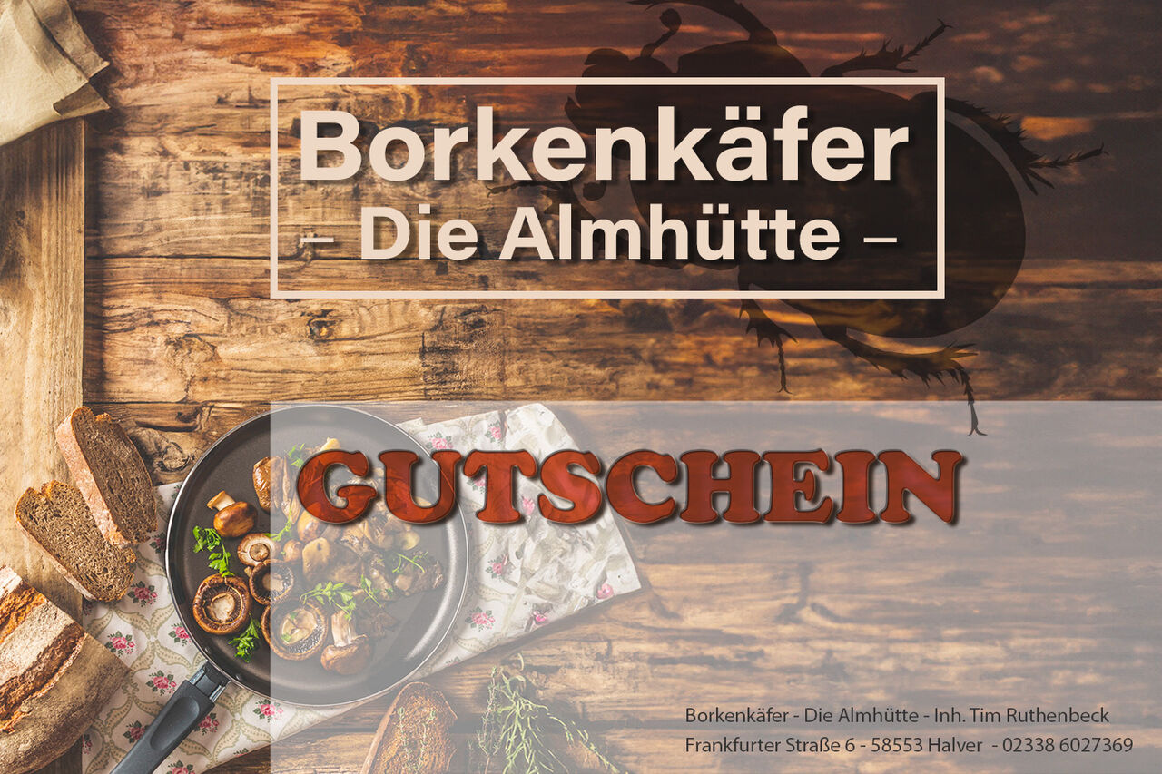 Almhütten Gutscheine