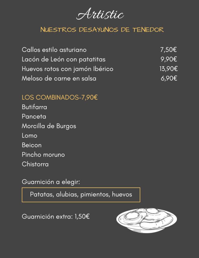 NUESTROS DESAYUNOS DE TENEDOR