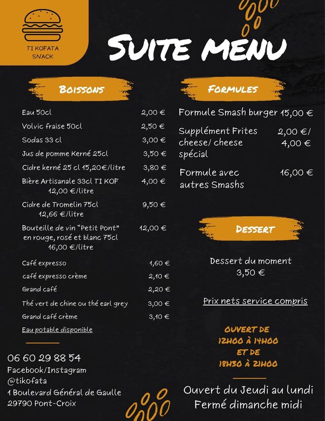 Menus