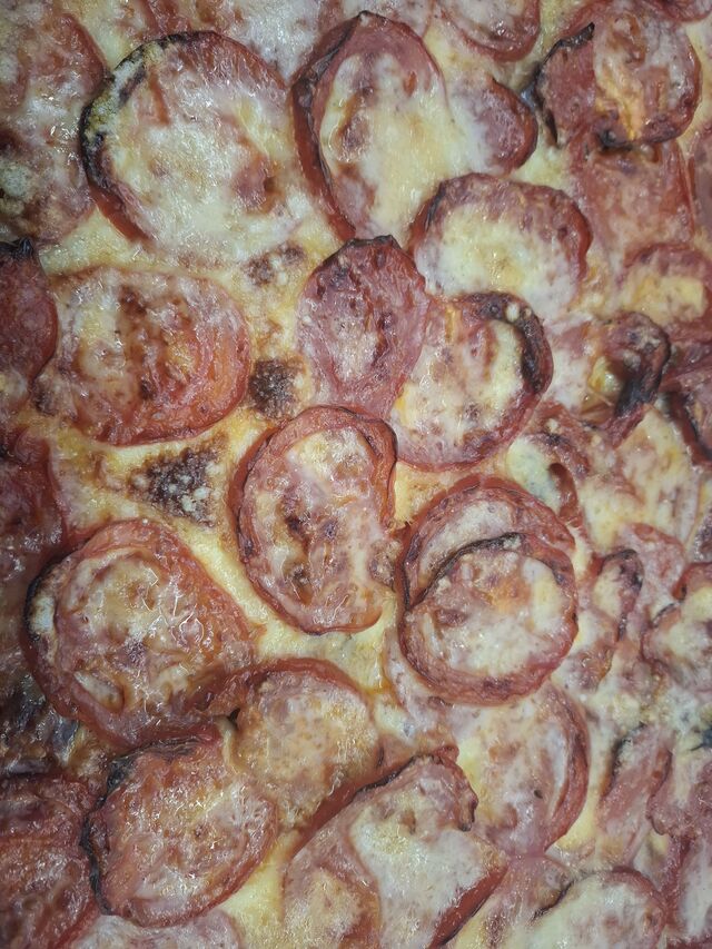 Gratin d'aubergines et mozzarella