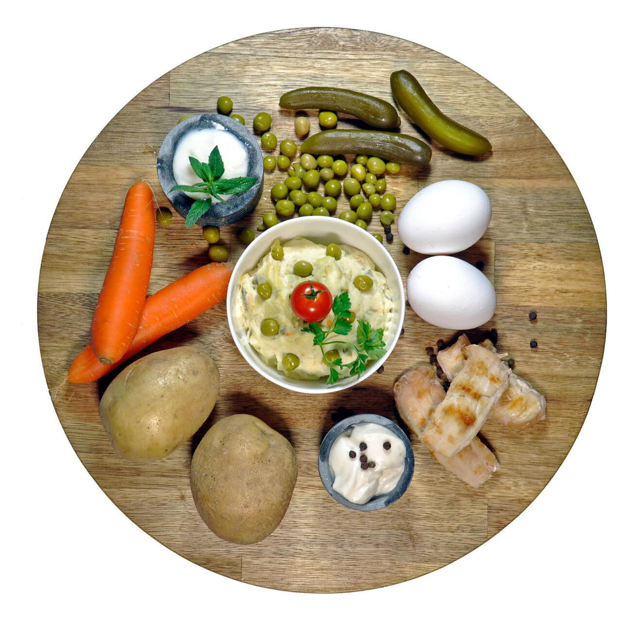 INSALATA RUSSA
mayonese, verdure