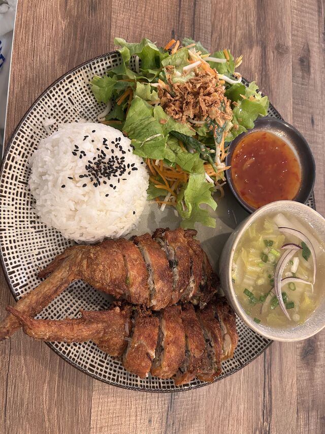 Aile de poulet farcie 