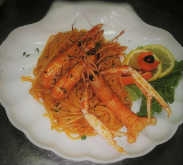 Bavette sa škampima