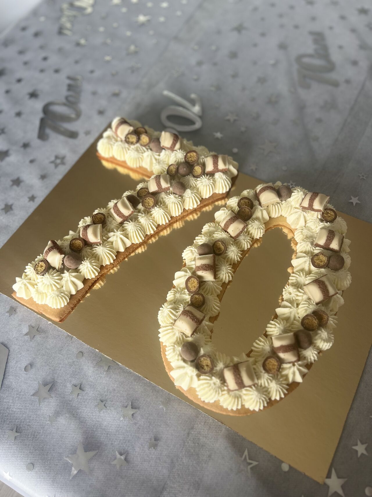 Number cake d’anniversaire (1 niveau)