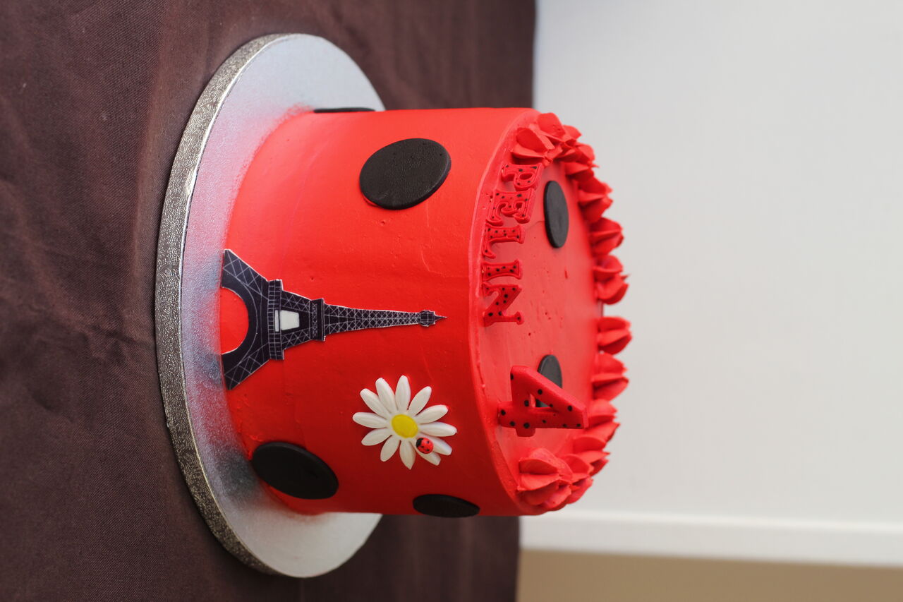 Layer cake thème miraculus