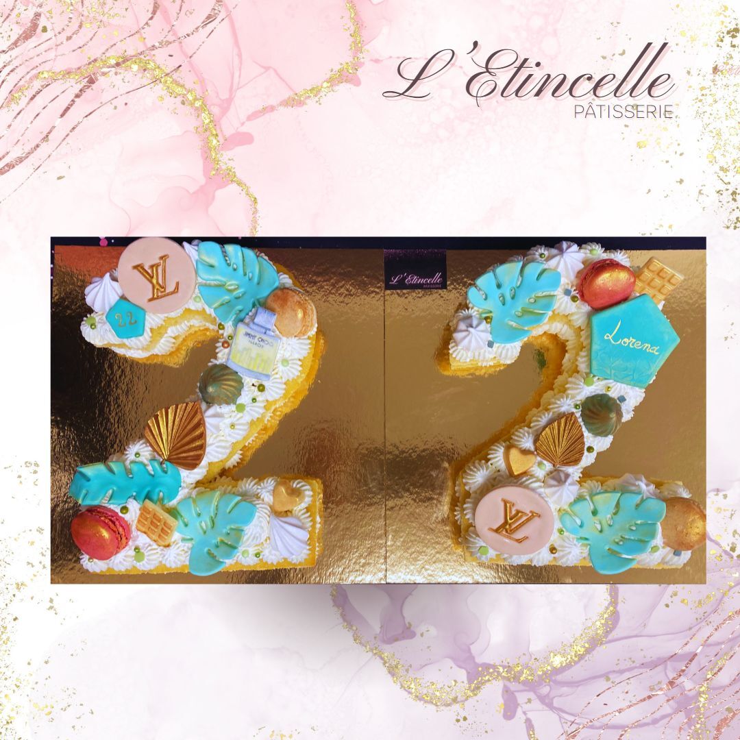 Numbers Cakes Parfums LV