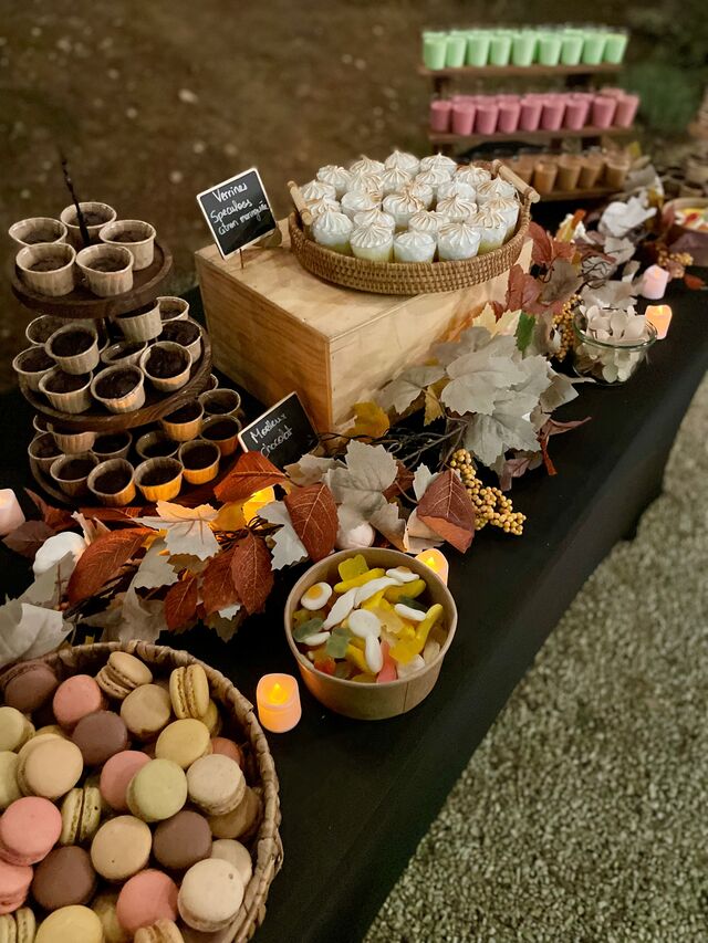 Buffet pièces sucrées 