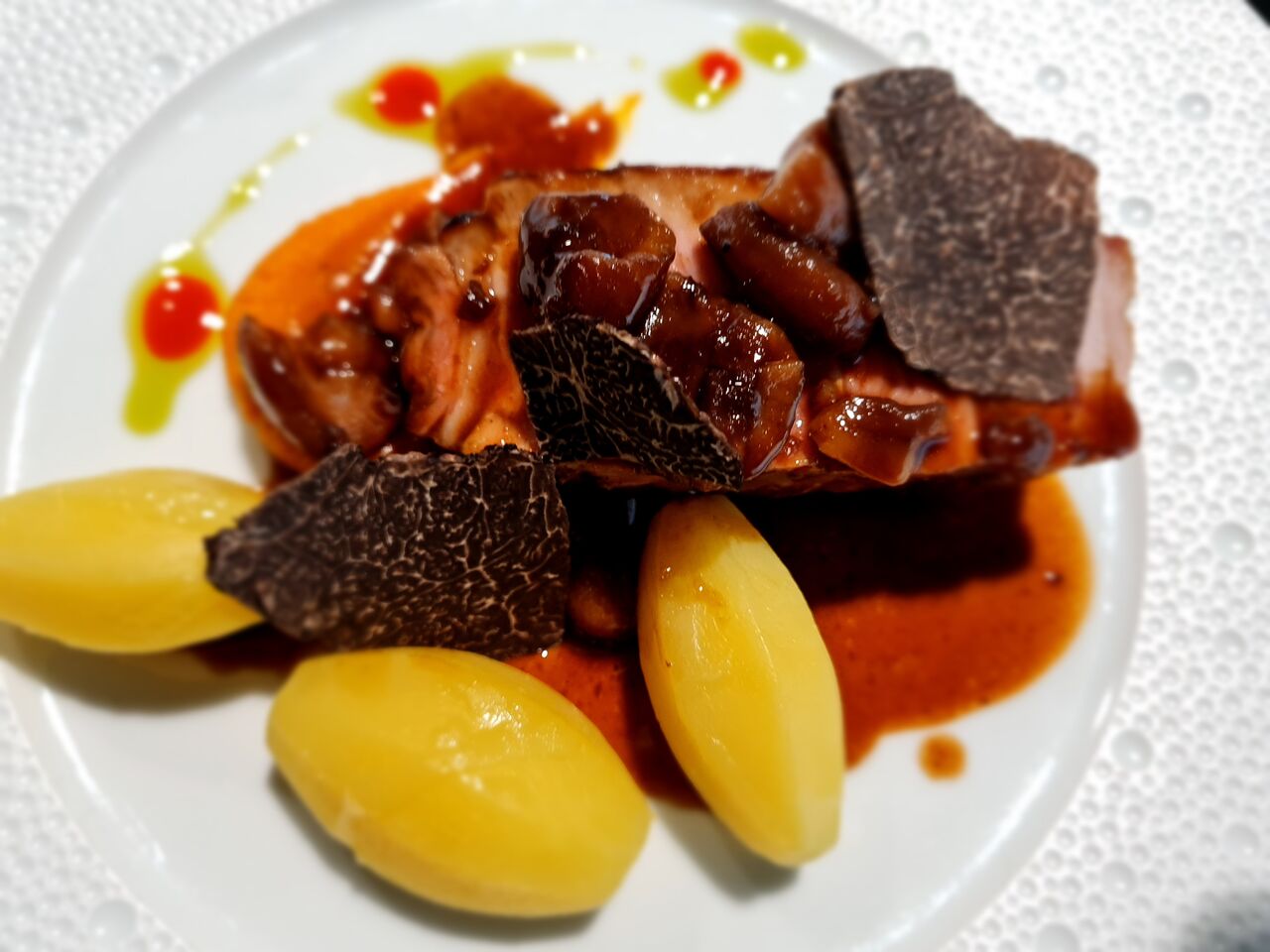 Plat pour le réveillon