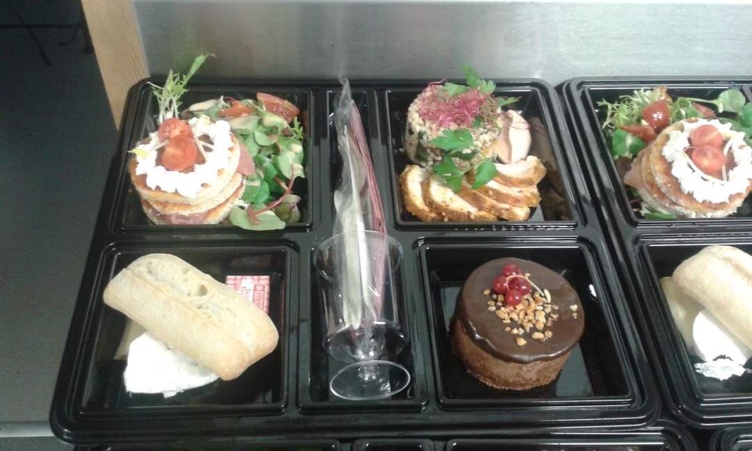 Nos plateaux repas entreprise