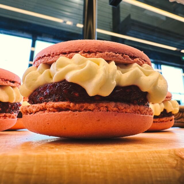 Macaron framboises