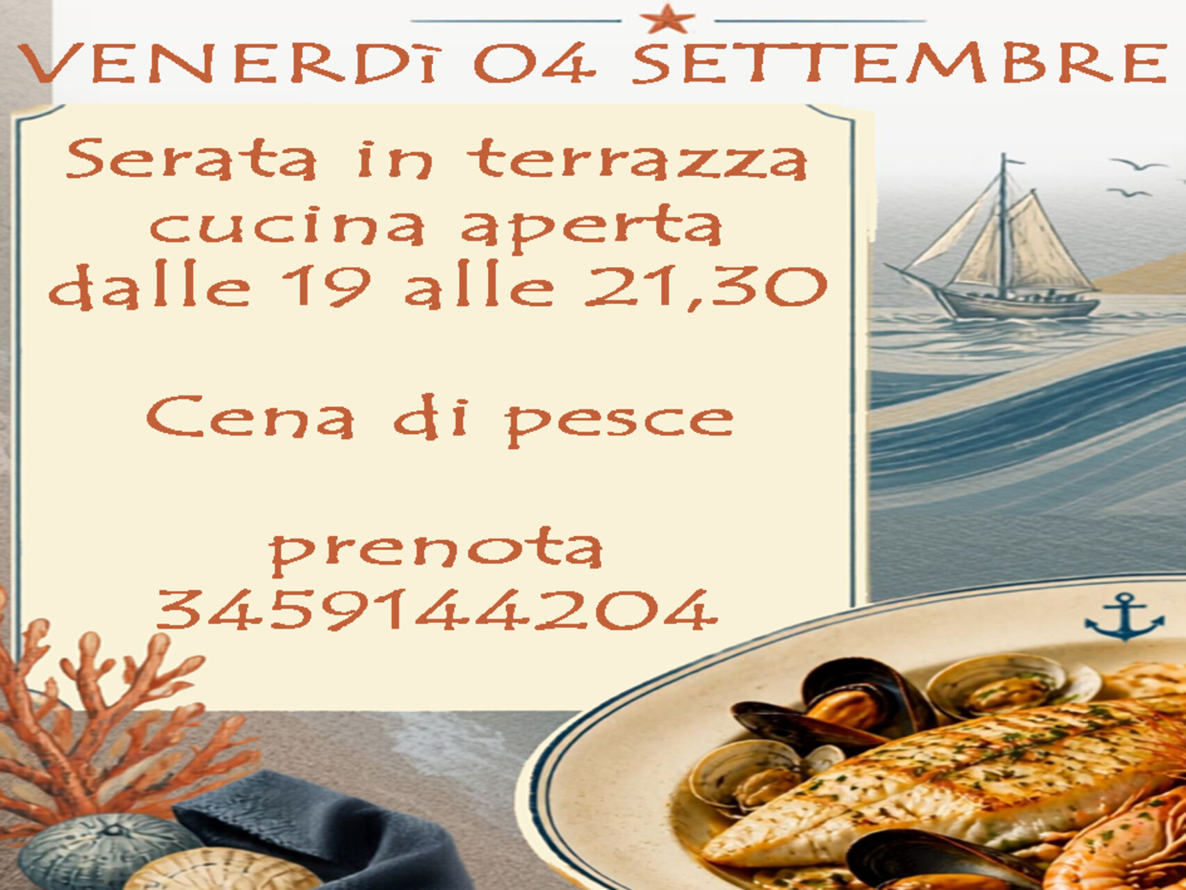 Cena di pesce