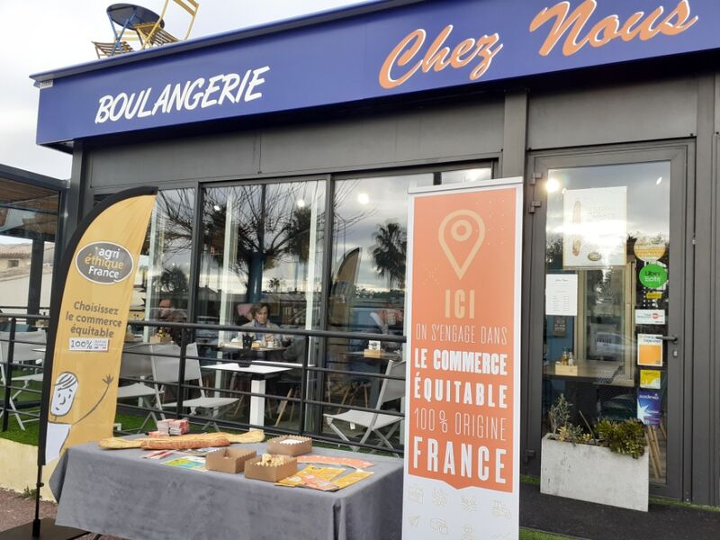 Nous utilisons une farine française éthique. Enfin un label qui garantit aux agriculteurs français un revenu juste et durable !