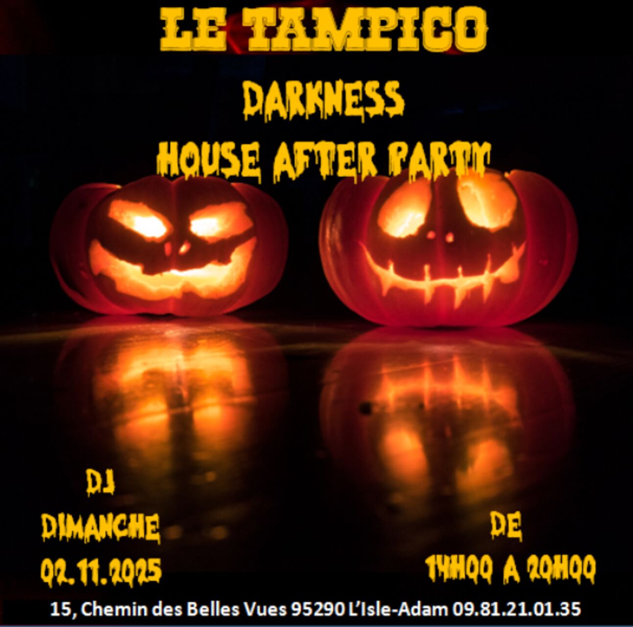 DARKNESS HOUSE AFTER PARTY (Dimanche 2 -14h)