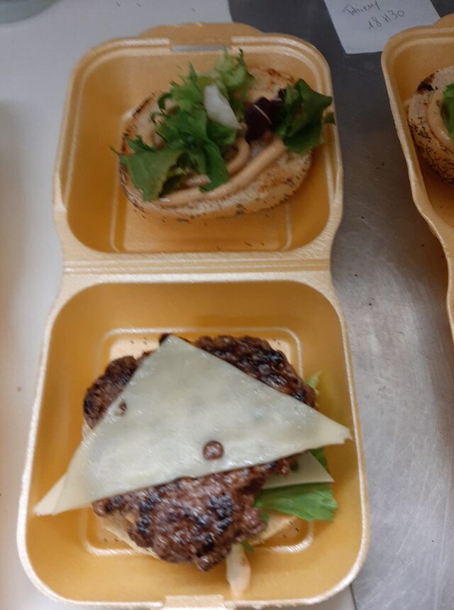 Burger canard classique