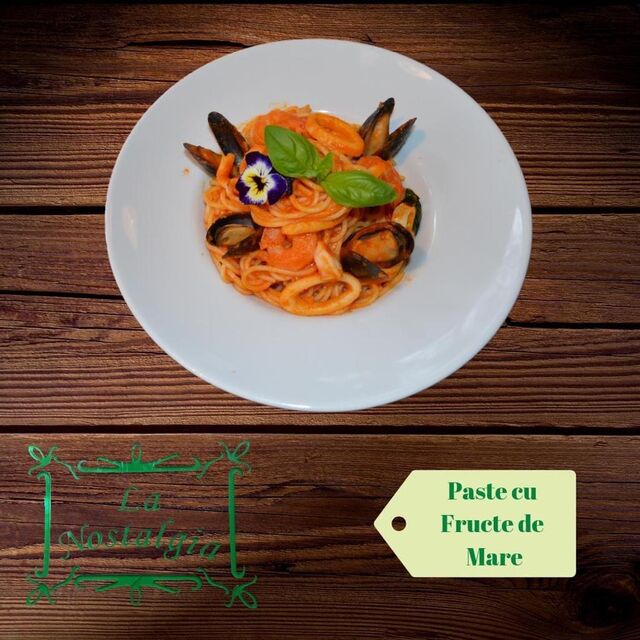 Paste cu fructe de mare