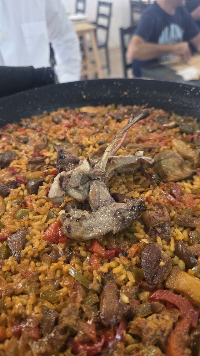Arroz de chuletillas de lechazo