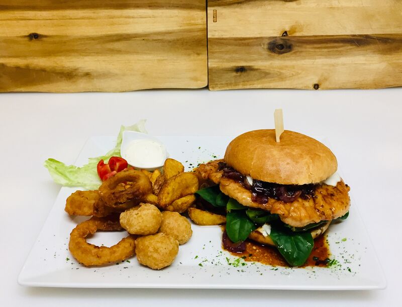 Chicken Avocado Burger
