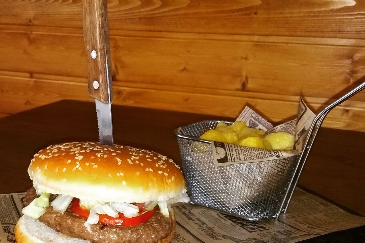 hamburguesa de ternera