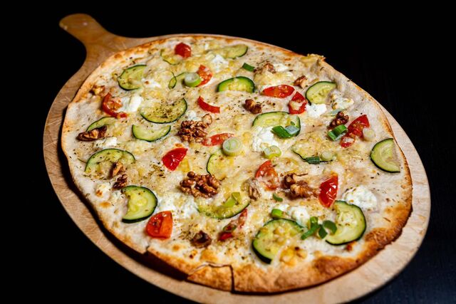 Vegetarische Flammkuchen