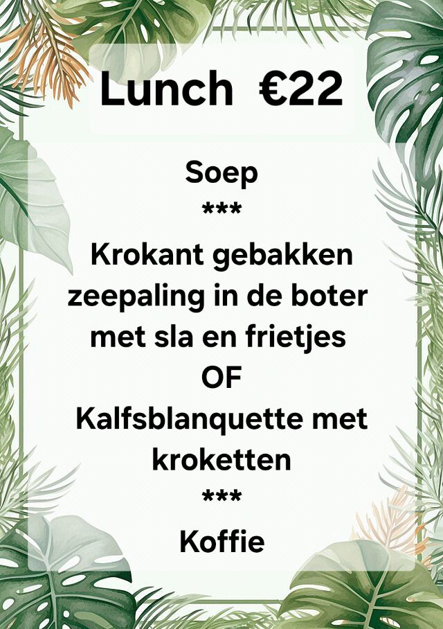 Lunch week 4 maart