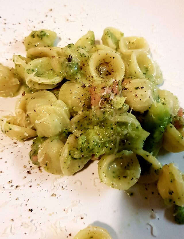 Orecchiette brocoli et saucisse de Toulouse