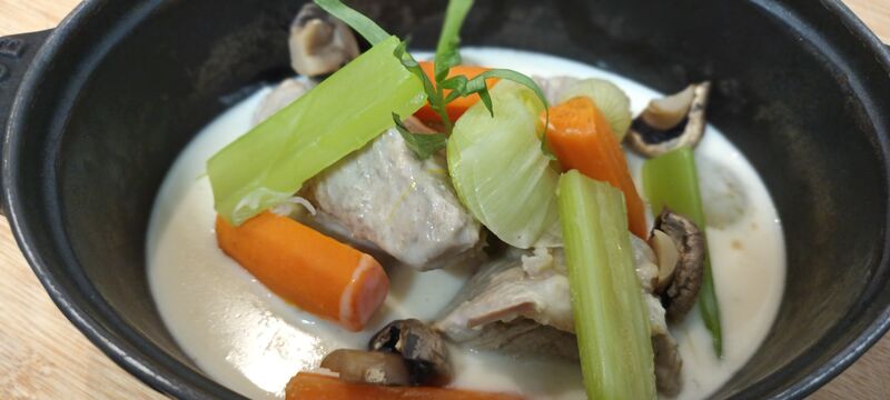 Blanquette de veau traditionnelle / Riz basmathi 14€