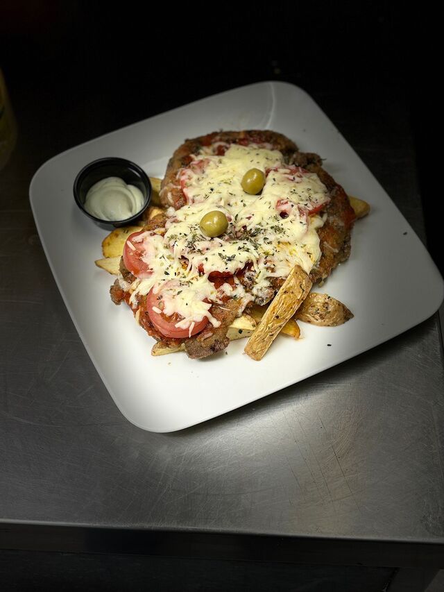 Milanesa a la napolitana