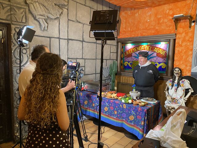Rodaje gastronomía Mexicana 