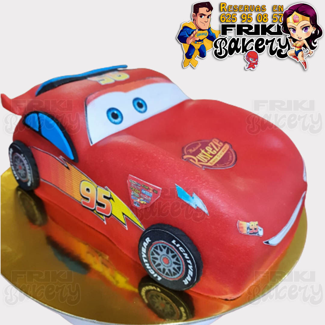Tarta de Rayo McQueen
