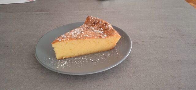 Gâteau au chocolat blanc