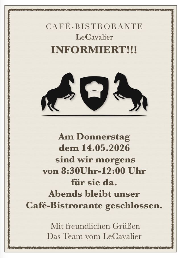 Wir informieren…