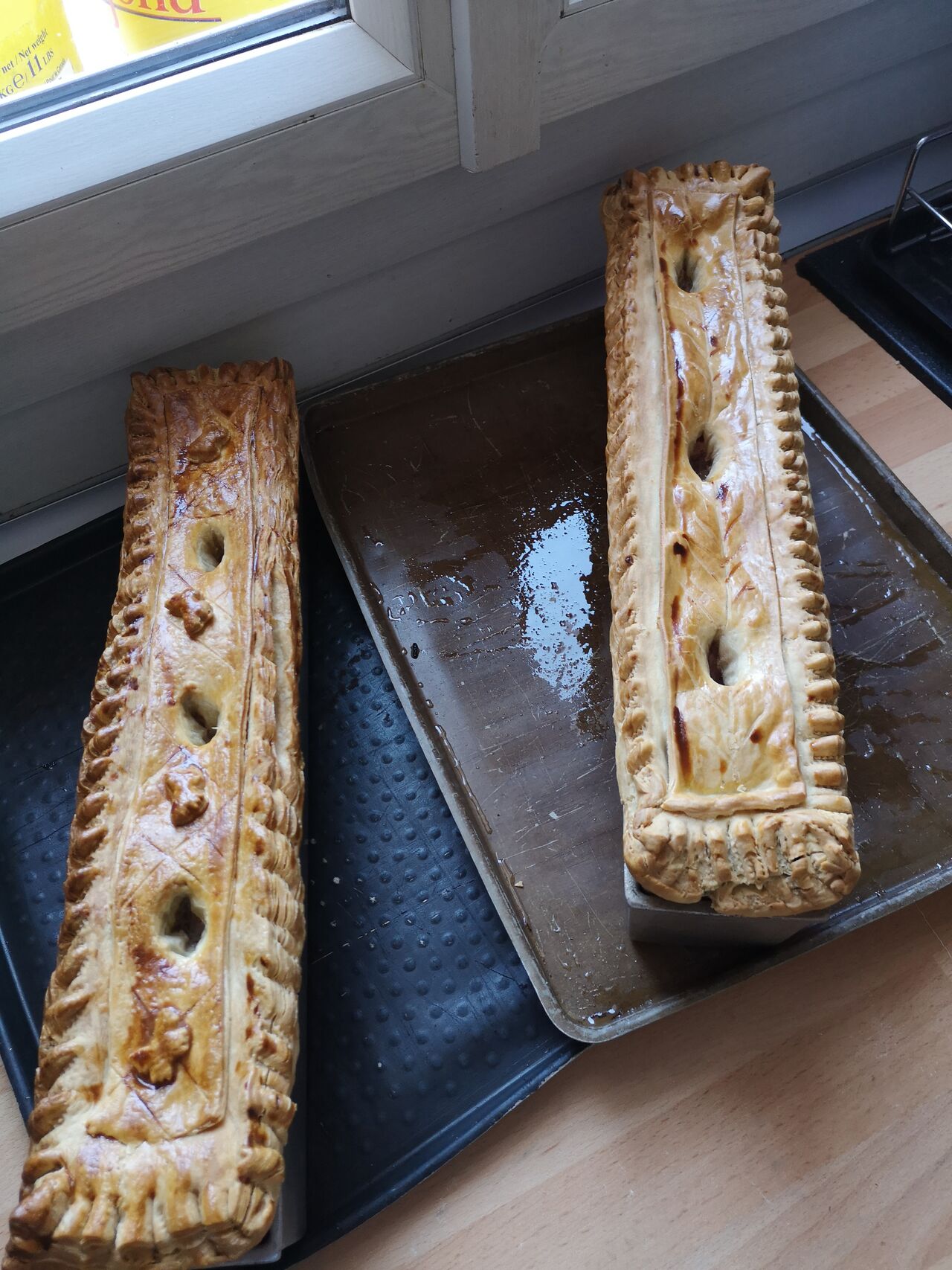 Pâté croûte après cuisson