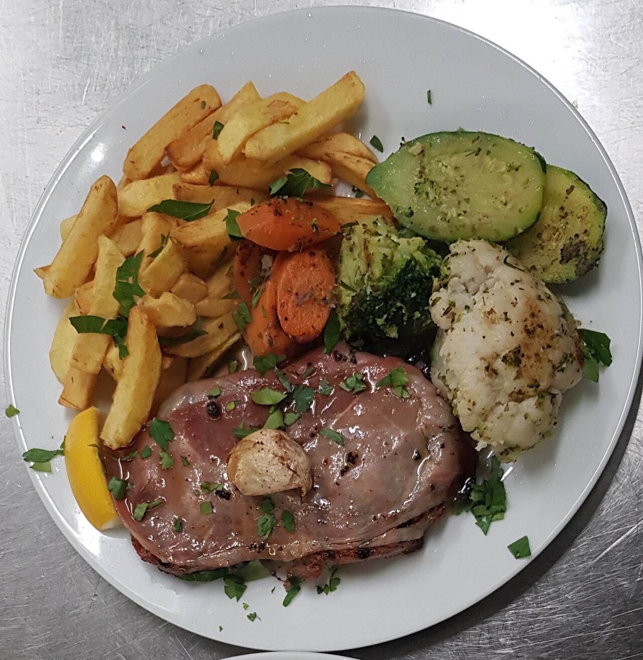 Rumpsteak Portugiesischer Art