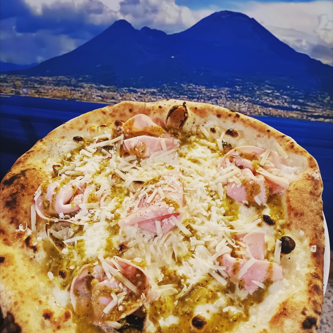Mortadella e pistacchio