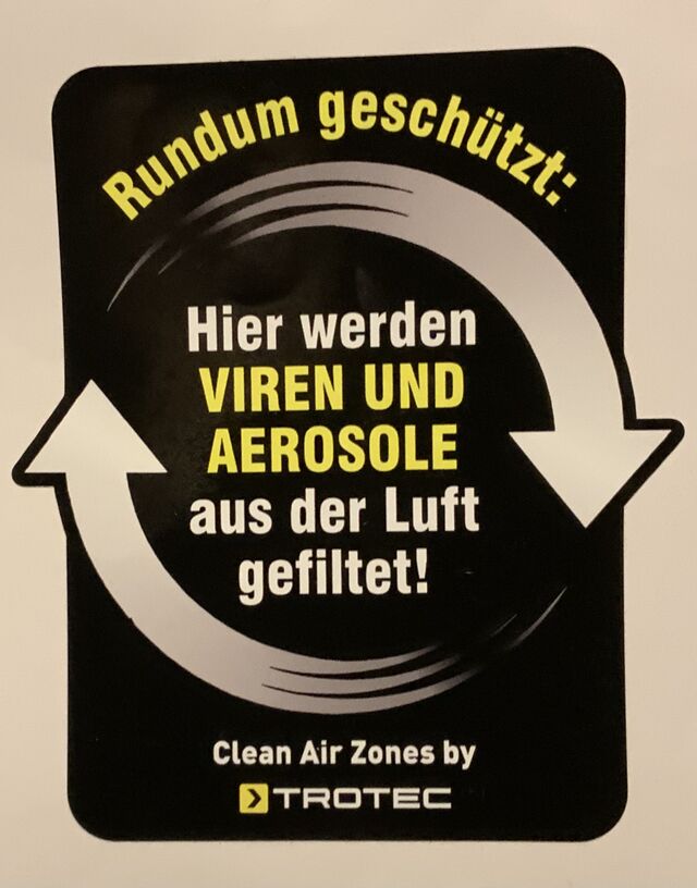 Wir setzen auf unseren TRETOC Luftzirkulator!