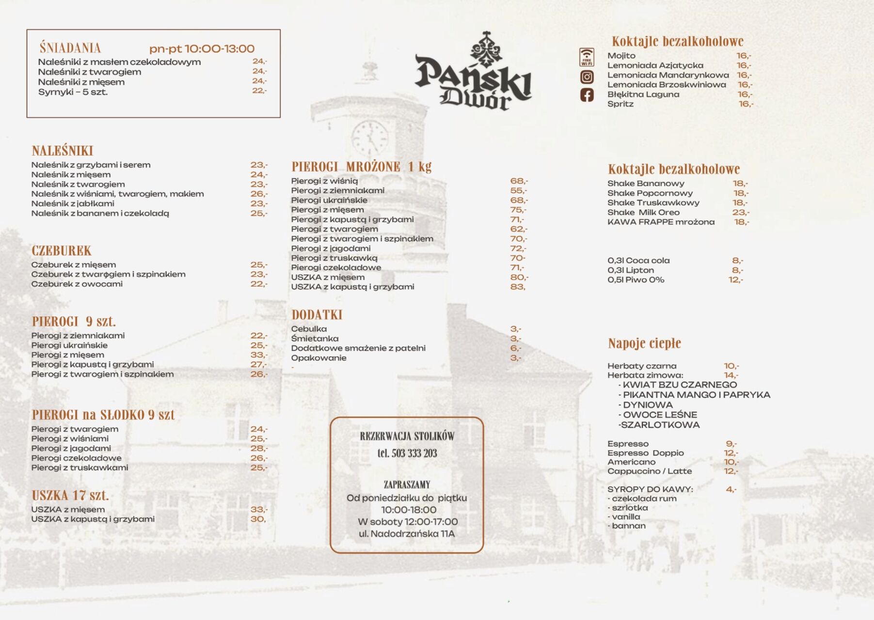 Pierogi z Pańskiego Dworu dostępne w Sushi Boom