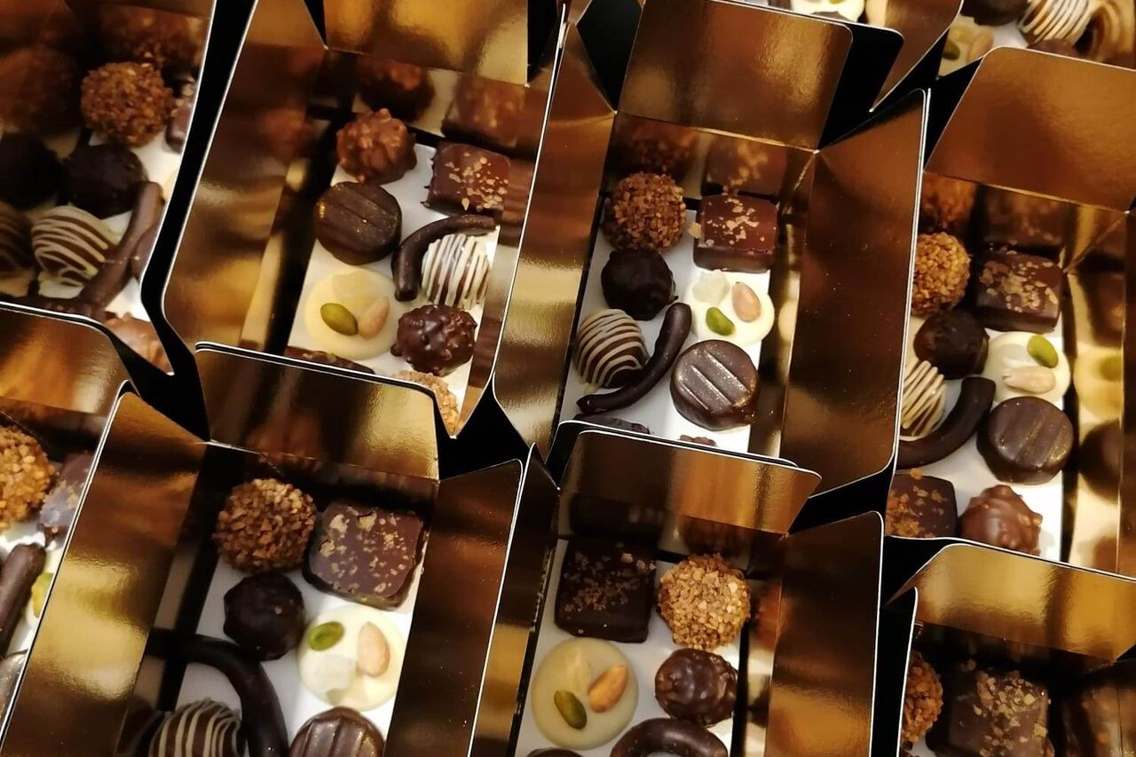 Le coin "chocolats" TOUT fait-main