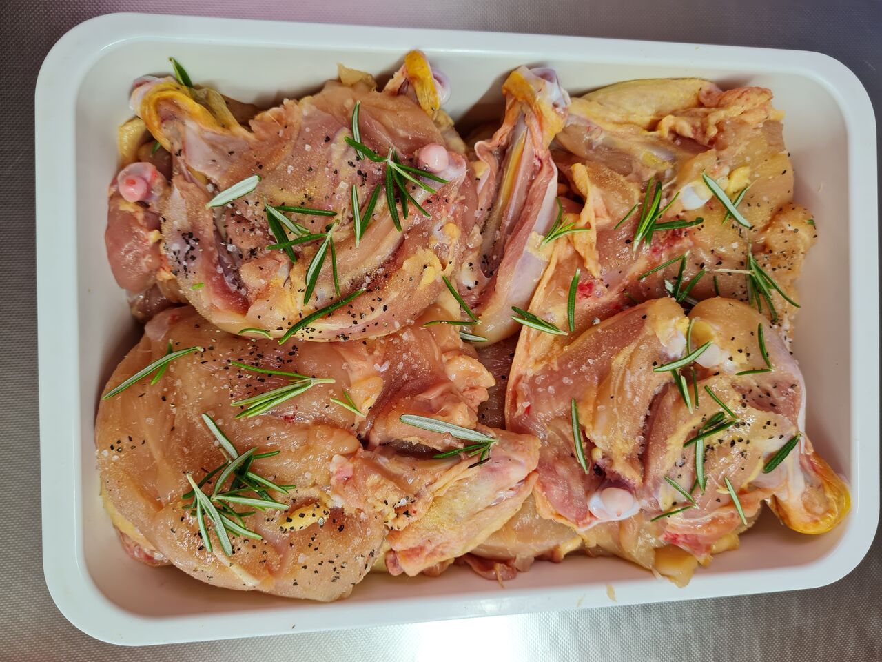 Pollo per griglia 
