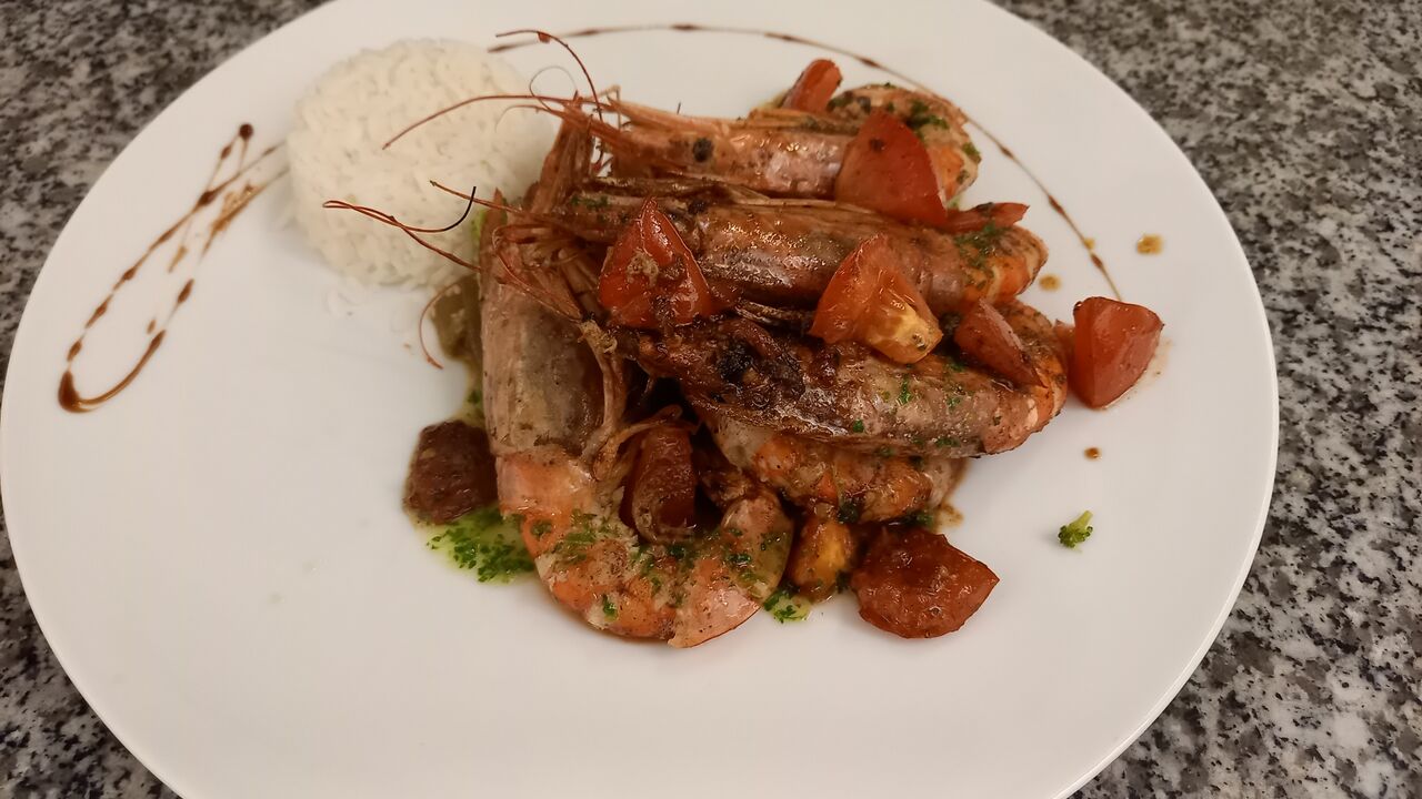 Gambas à la provençale