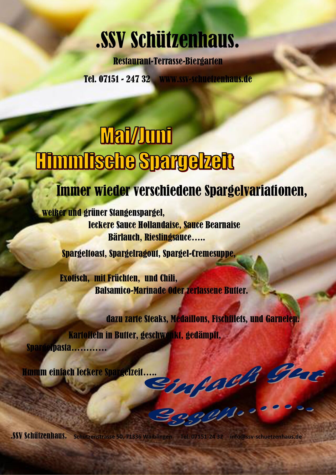 Mai/Juni Spargel