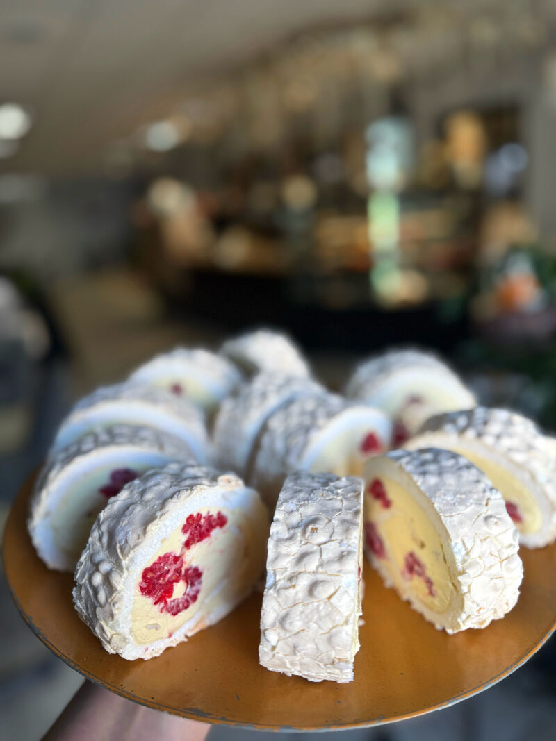 Snehová roláda marakuja