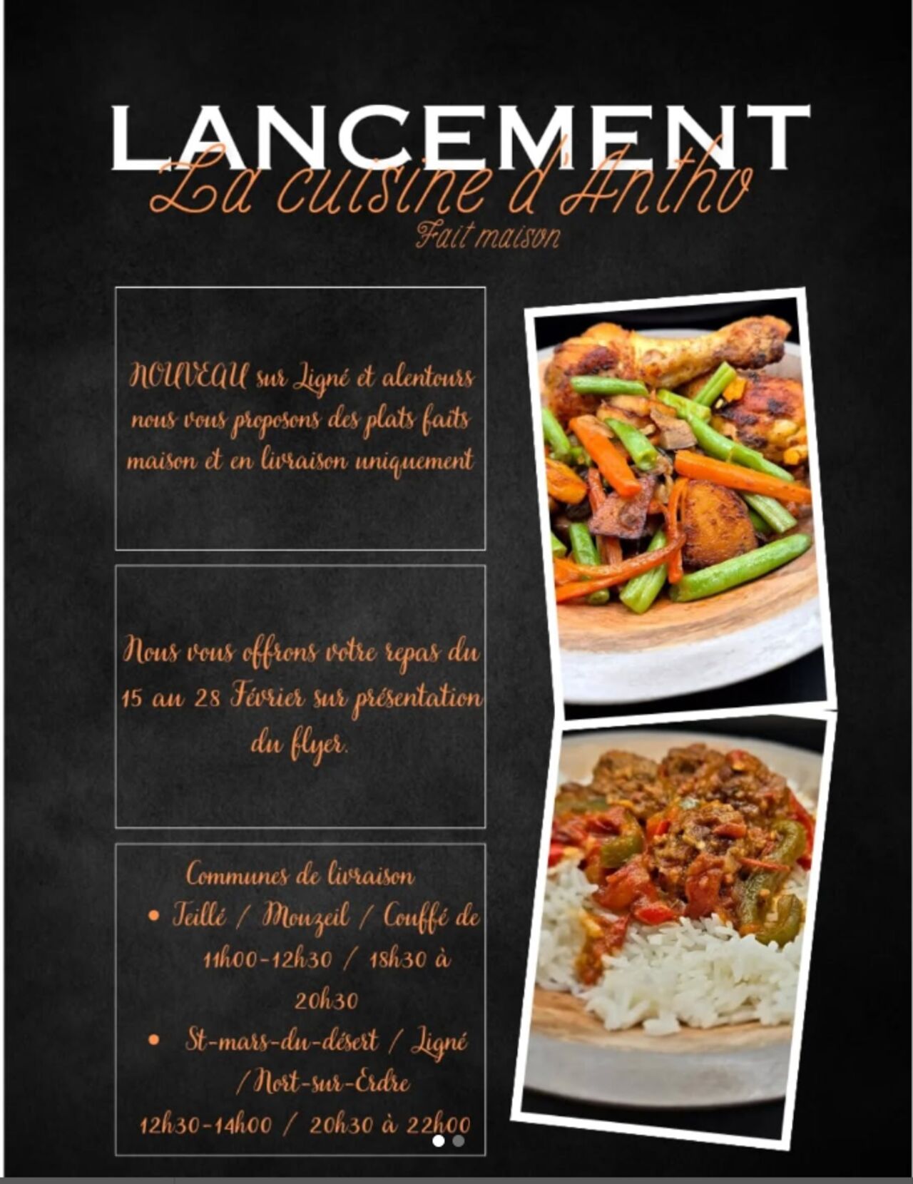 La Cuisine d'Antho se lance !