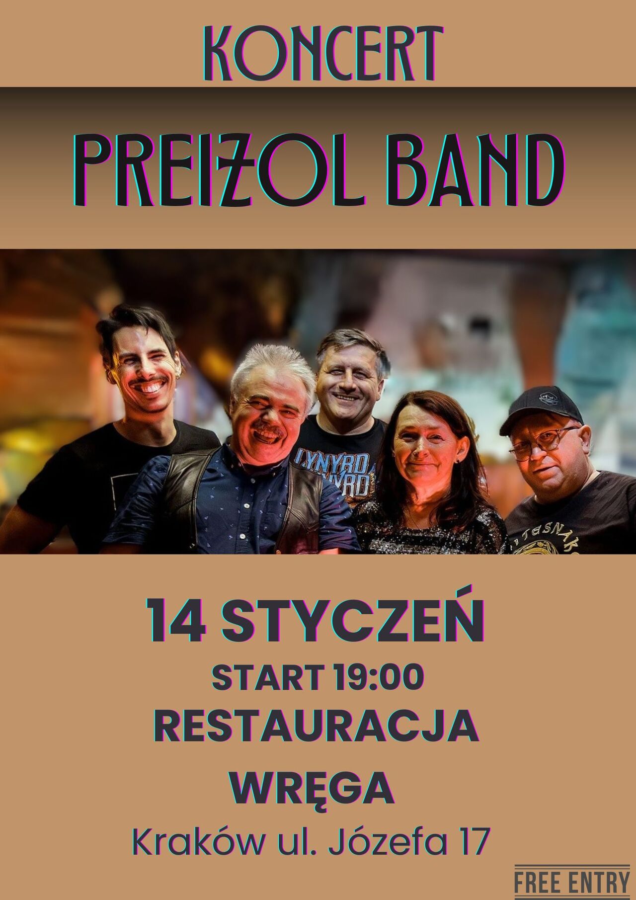 Preizol Band w Restauracji WREGA!