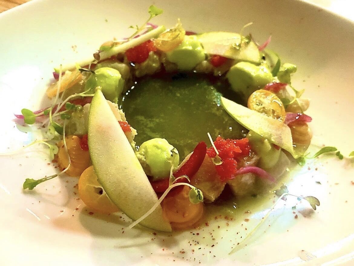 Aguachile de Corvina